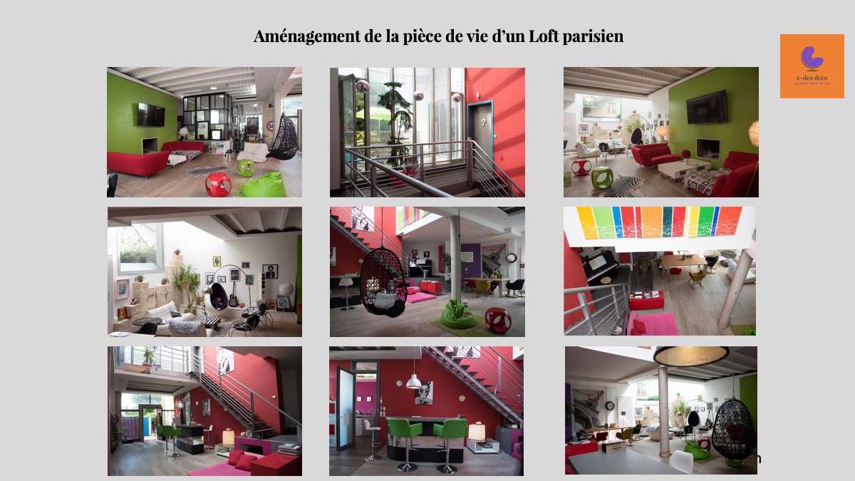 Projet Décoration Loft Parisien