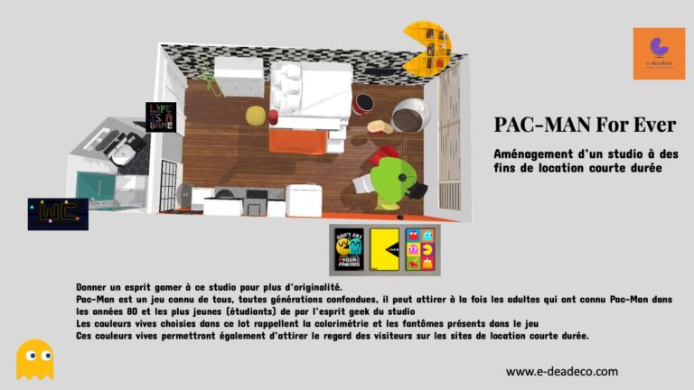 Projet déco Pac-Man ® forever